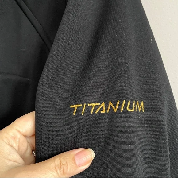 Columbia Black Titanium Interchange Waterproof Shell Jacket - Large - Picture 5 of 14